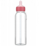 Laste pudel Campus U Grow, 500 ml, 3 aastat, plastik, roosa v.