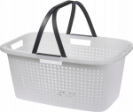 Pesukorv Storage Solutions 62737, 67 l, valge v., 60 cm x 26 cm