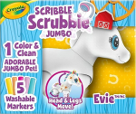 M&auml;nguasjade v&auml;rvimiskomplekt Crayola Jumbo Pony Elvie, valge v.