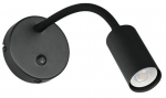 Valgusti seinale Reality Taryn, GU10, 1 x 5 W, must v.