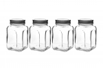Toidu s&auml;ilitamise konteinerite komplekt Hermia SHY6604LU, 0.66 l, l&auml;bipaistev v./h&otilde;be v.