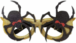 Prillid lastele, &auml;mblik Halloween Spider 68571, kuldne v./must v., 19 cm