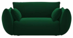 Tugitool Cosmopolitan Design Matera Salvador 7, pudeli roheline v., 110 cm x 128 cm x 85 cm