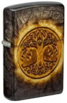 Tulemasin Zippo Gleaming Tree Of Life 46815, pruun v.
