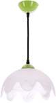 Valgusti lagi Candellux Lighting Colori 31-47984, E27, 1 x 60 W, valge v. / roheline v.