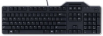 Juhtmega arvutiklaviatuur Dell KB-813, EN/RU, must v.