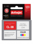 Tindiprinteri kassett ActiveJet Premium AC-38R, sinine v./punane v./kollane v., 12 ml