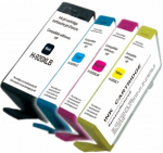 Tindiprinteri kassett Uprint H-920XL, sinine/must/punane