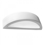 Valgusti seinale Sollux SL.0001 Atena White, E27, 1 x 60 W, valge v.