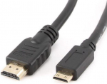 Juhe Gembird HDMI to HDMI-mini HDMI, Mini HDMI, 1.8 m, must