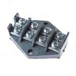 &Uuml;hendusplokk Elektroplast, 4 x 10 mm&sup2;, hall