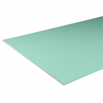 Kipsplaat Knauf GKBI, 130 cm x 90 cm x 1.25 cm, niiskuskindel
