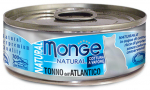 Kassi m&auml;rgtoit Monge Natural Atlantic Tuna, kalaliha, 0.08 kg