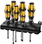 Kruvikeerajate komplekt Wera Kraftform 932/6 SL/PH, isoleeritud, 20 cm, 6 tk