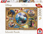 Pusle Schmidt Thomas Kinkade Disney Dreams Collection 59607, 117.6 cm x 83.6 cm, 2000 tk, mitmev&auml;rviline