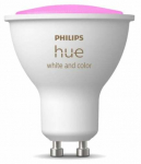Nutikas pirn Philips Hue White & Color LED, RGBW, 2000 - 6500 &deg;K, GU10, 4.3 W, 230 - 350 lm