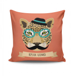 Dekoratiivpadjap&uuml;&uuml;r Mioli Decor NKRLNT-088, oranž/mitmev&auml;rviline, 43 cm x 43 cm