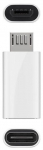 Adapter MicroConnect MicroUSB - USB-C Micro USB male, USB-C female, valge