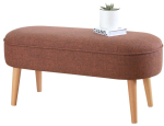 Tumba Hanah Home Lednok Claret, punane v., 100 cm x 40 cm x 47 cm