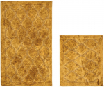 Vannitoamattide komplekt Foutastic AKC_Eugene-V3_5698, kollane v., 100 cm x 60 cm