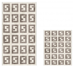 Vannitoamattide komplekt Foutastic 510606, beež, 150 cm x 60 cm