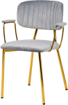 Toolide komplekt Kayoom Kian 200 JT27M-GRY, kuldne v./hall v., 51 cm x 63 cm x 80 cm, 2 tk