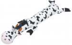 M&auml;nguasi koerale, pehme Karlie Funny Cow 522722, 55 cm, valge v./must v.
