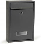 Postkast ModernHome HPB006, antratsiit v., 21.5 cm x 8 cm x 32 cm