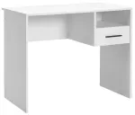 Kirjutuslaud sahtlitega Kalune Design CMS-105-BB-1, 90 cm x 52 cm, 75 cm, valge v.