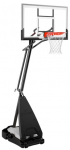 Korvpallialus laua ja r&otilde;ngaga Spalding Ultimate Hybrid Glass, 228 - 305 cm