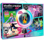 Telefonihoidiku komplekt Canal Toys Video maker kit 360&deg; Rotating Studio, must v.