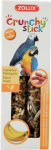 Pulgake Zolux Crunchy Stick Peanut/Banana 137119, lahutamatu papagoidele, 0.115 kg