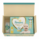 M&auml;hkmed Pampers Premium Care, 2 suurus, 4 - 8 kg, 136 tk