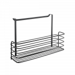K&ouml;&ouml;gikapi riiul Metaltex Galileo Lava, must v., 34 cm x 12 cm x 22 cm