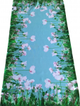 Piklik laudlina ristk&uuml;likukujuline OHA04-1, sinine v./roheline v./roosa v., 40 x 180 cm