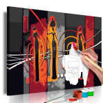 Maalimine numbrite j&auml;rgi Artgeist African Women MA_0131, 60 x 40 cm