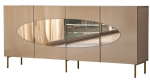 Kummut Kalune Design Lago, beež v., 80 cm x 40 cm x 180 cm