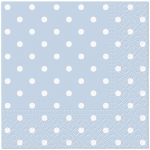 Pabersalvr&auml;tikud PAW Blue Dots, 25 cm x 25 cm, mitmev&auml;rviline, 20 tk