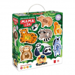 Pusle, loomad CzuCzu Momy And Me, mitmev&auml;rviline, 22 tk