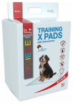 Koera treeningmatt Plaček Training X, 90 cm x 60 cm, 40 tk valge