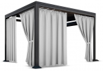 Paviljoni kardin ZMOT-01, 155 x 230 cm, helehall v.
