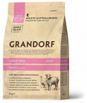 Kuiv kassitoit Grandorf Single Grain Kitten Lamb & Turkey, lambaliha, 8 kg