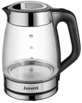 Elektriline veekeetja Laretti LR-EK7512, 1.7 l, l&auml;bipaistev v./must v.