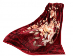 Pleed KW-078, bordoo v./kreemjasvalge, 160 cm x 210 cm