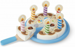 M&auml;nguk&ouml;&ouml;gi tarbed, tordikomplekt Melissa & Doug Birthday, mitmev&auml;rviline