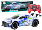 Rc auto Lean Toys, sinine v./valge v.