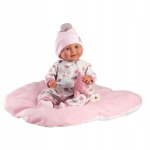 Nukk - imik koos tarvikutega Llorens 74132, 42 cm, roosa v.
