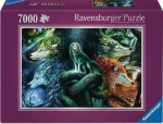 Pusle Ravensburger Whispers Of The Forest, 120 cm x 181 cm, 7000 tk, mitmev&auml;rviline