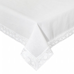 Laudlina ristk&uuml;likukujuline Susan, valge, 140 x 260 cm