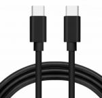 Kaabel Alburnus, USB Type-C, 100 cm, must, 60 W